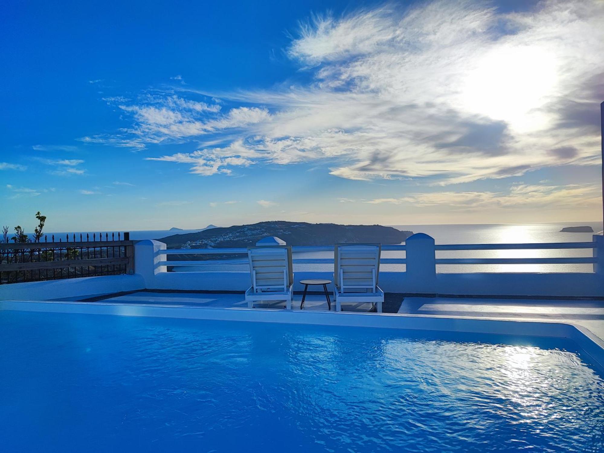 The Cliff Reflections - Adults Only Appartement Megalochori  Buitenkant foto
