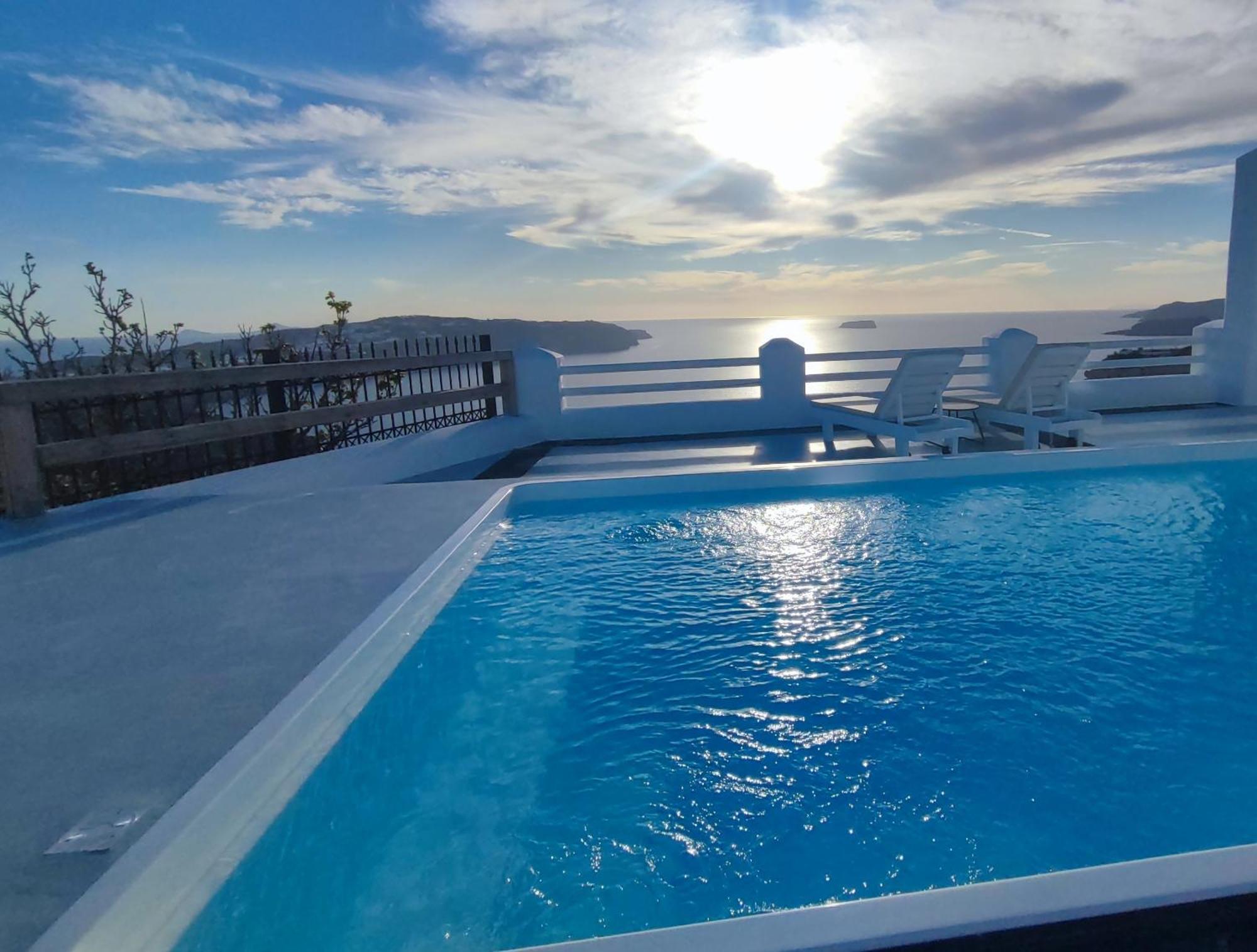 The Cliff Reflections - Adults Only Appartement Megalochori  Buitenkant foto
