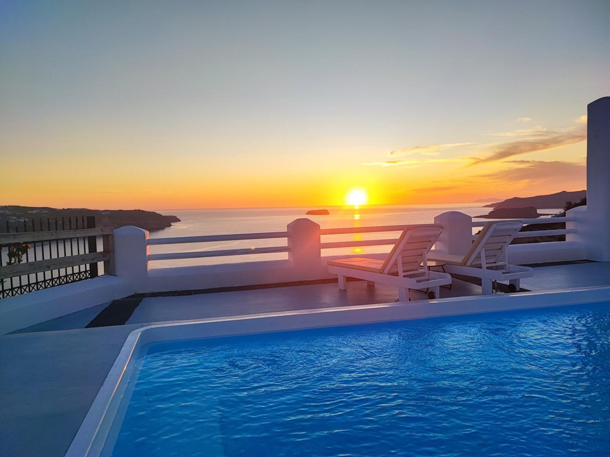 The Cliff Reflections - Adults Only Appartement Megalochori  Buitenkant foto
