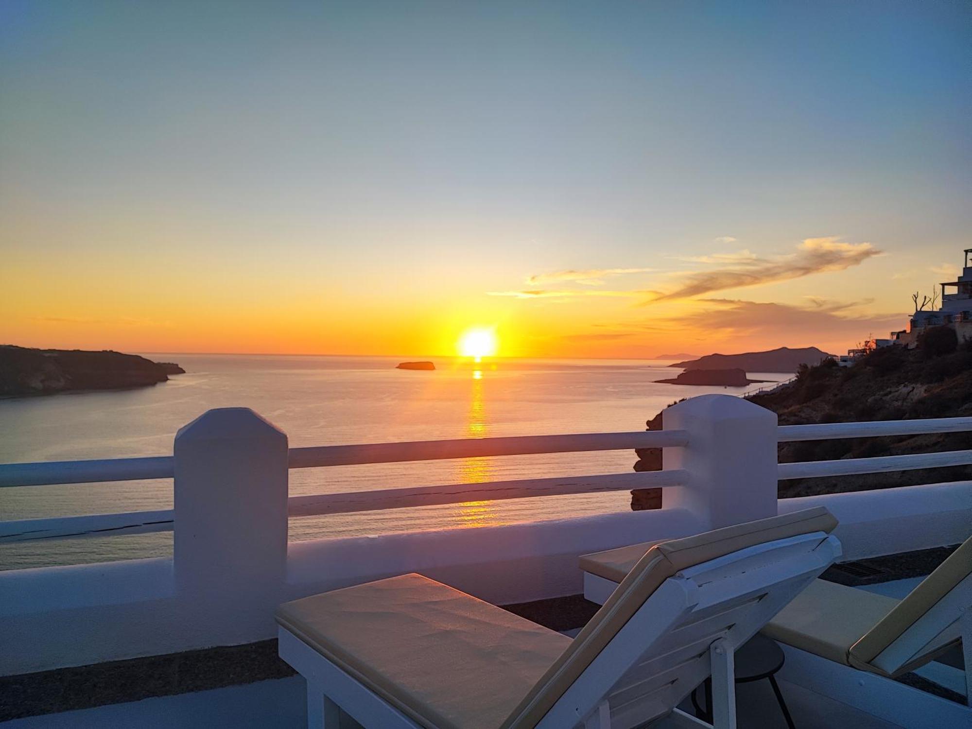 The Cliff Reflections - Adults Only Appartement Megalochori  Buitenkant foto